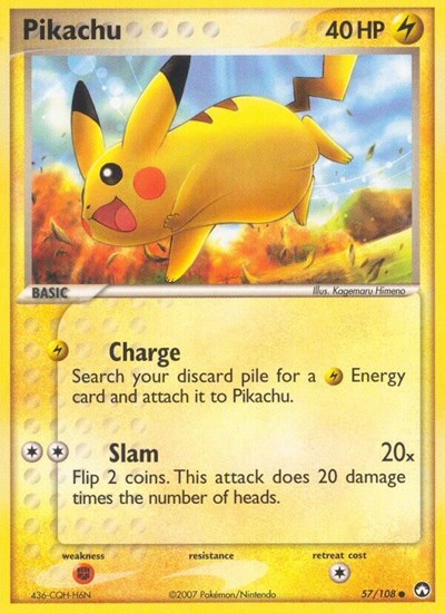Pikachu #57 Power Keepers