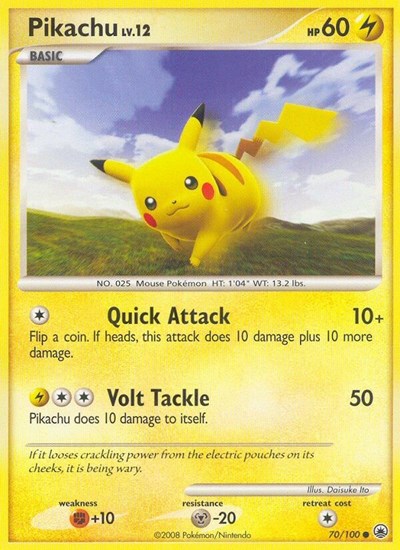 Pikachu #70 Majestic Dawn
