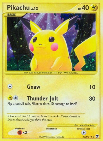 Pikachu #112 Rising Rivals