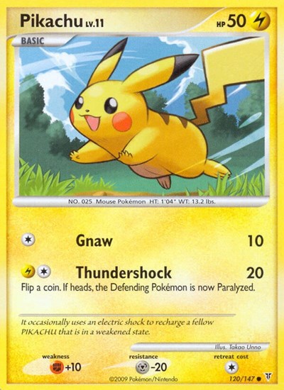 Pikachu #120 Supreme Victors