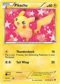 Pikachu #RC7 Legendary Treasures: Radiant Collection