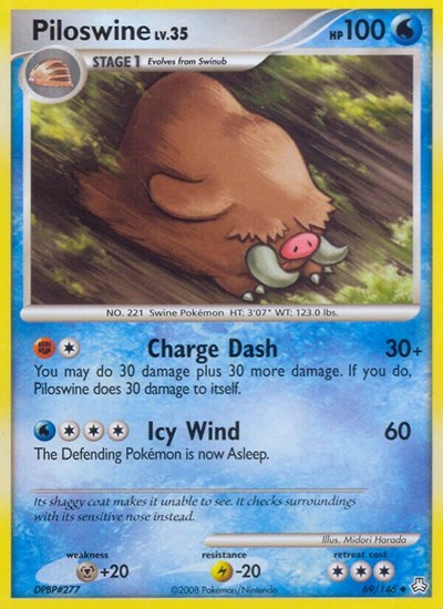 Piloswine #69 Legends Awakened