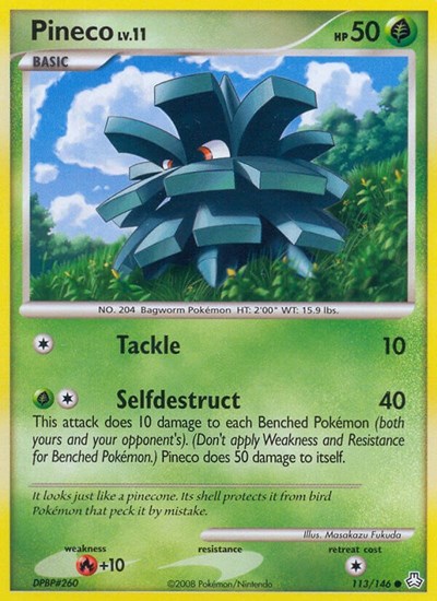 Pineco #113 Legends Awakened