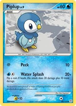 Piplup #93 Diamond and Pearl