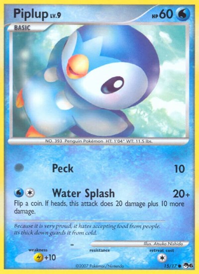 Piplup #15 POP Series 6