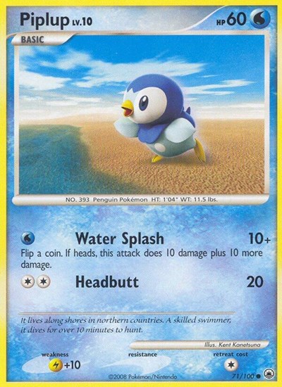Piplup #71 Majestic Dawn