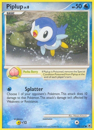 Piplup #72 Majestic Dawn
