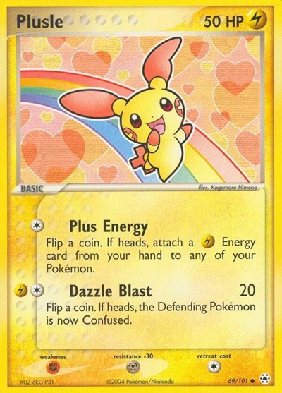 Plusle #69 Hidden Legends