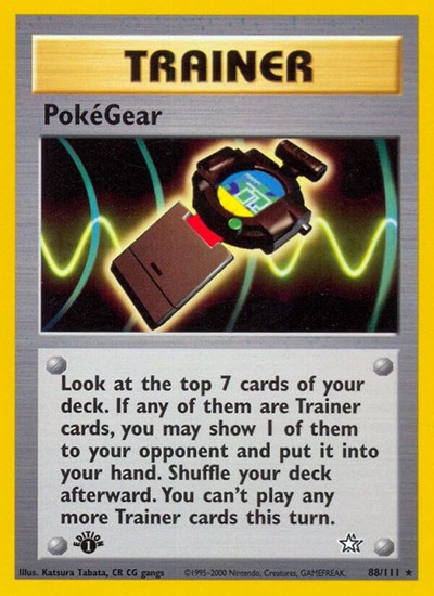 PokeGear #88 Neo Genesis