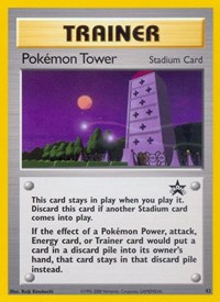 Pokemon Tower #42 WoTC Promo