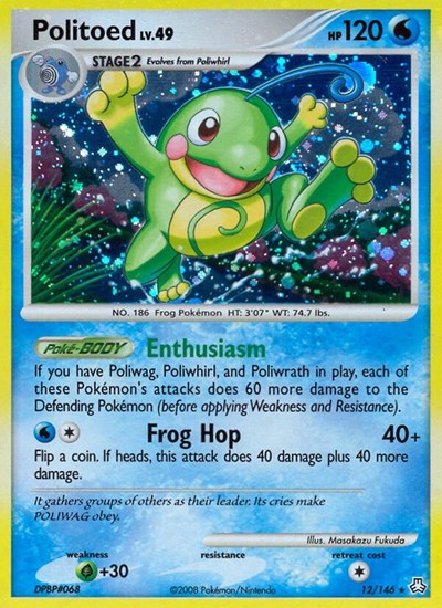 Politoed #12 Legends Awakened