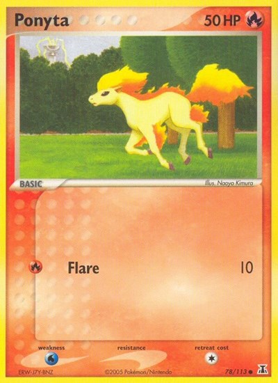 Ponyta #78 Delta Species