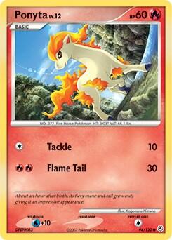 Ponyta #94 Diamond and Pearl
