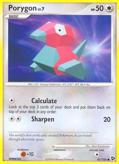 Porygon #81 Great Encounters
