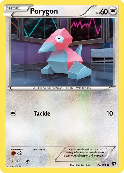 Porygon #72 Plasma Blast