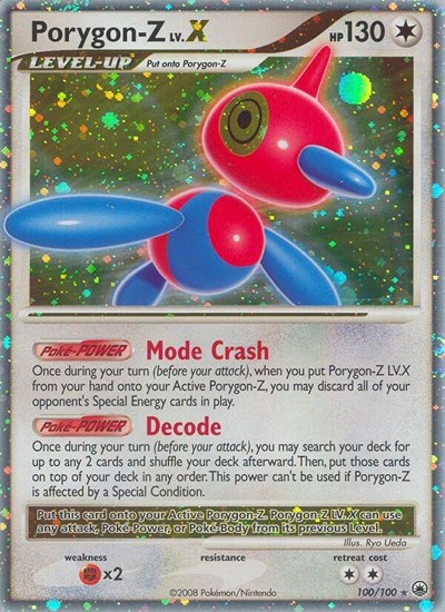 Porygon-Z LV.X #100 Majestic Dawn
