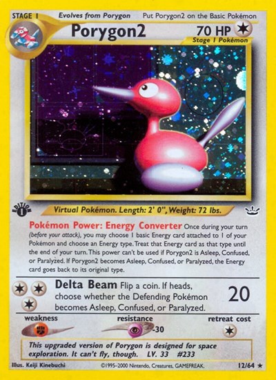 Porygon2 #12 Neo Revelation