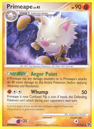 Primeape #27 Great Encounters