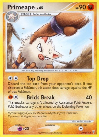 Primeape #39 Supreme Victors