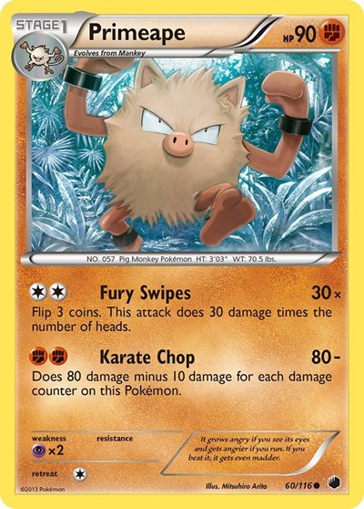 Primeape #60 Plasma Freeze