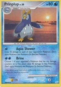 Prinplup #6 DP Trainer Kit: Manaphy & Lucario