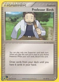 Professor Birch #89 Ruby and Sapphire
