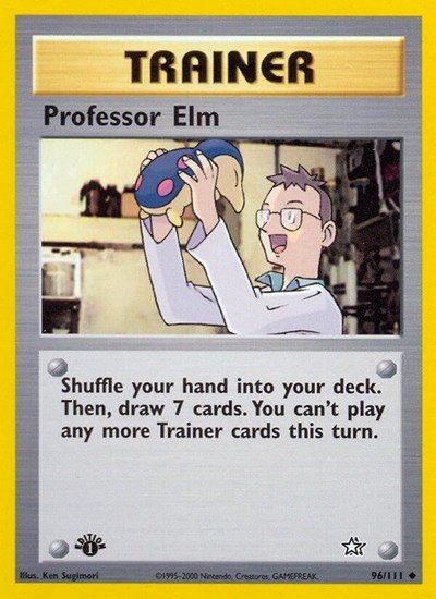 Professor Elm #96 Neo Genesis
