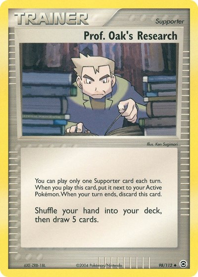 Prof. Oak's Research #98 FireRed & LeafGreen