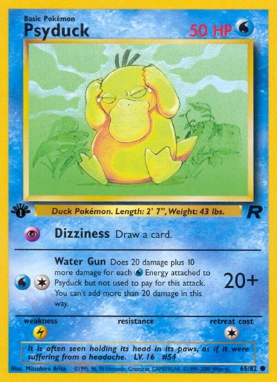 Psyduck #65 Team Rocket