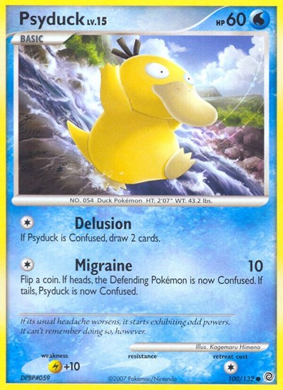Psyduck #100 Secret Wonders