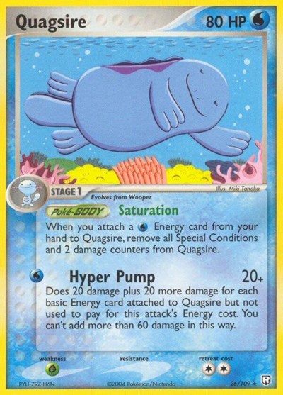 Quagsire #26 Team Rocket Returns