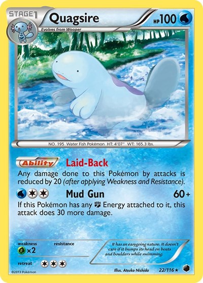 Quagsire #22 Plasma Freeze