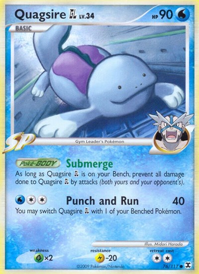 Quagsire GL #76 Rising Rivals