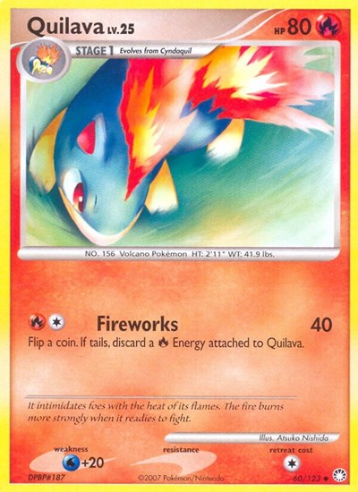 Quilava #60 Mysterious Treasures