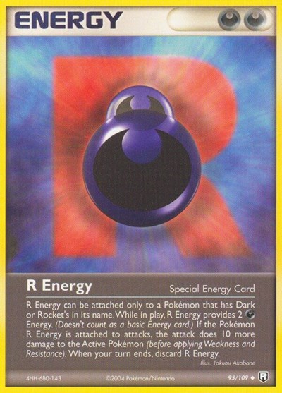 R Energy #95 Team Rocket Returns