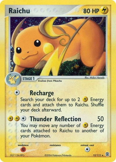 Raichu #12 FireRed & LeafGreen