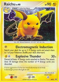 Raichu #DP21 Diamond and Pearl Promos