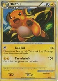 Raichu #30 HGSS Trainer Kit: Gyarados & Raichu