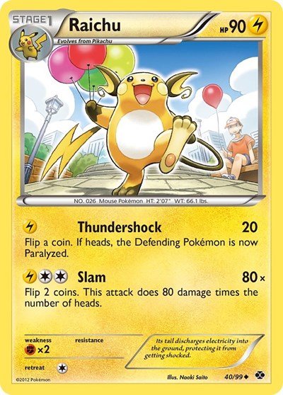Raichu #40 Next Destinies