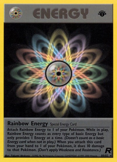 Rainbow Energy #80 Team Rocket
