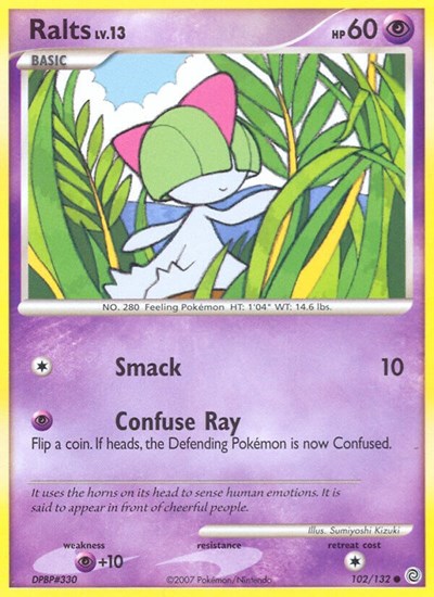 Ralts #102 Secret Wonders