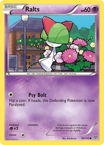 Ralts #59 Plasma Storm