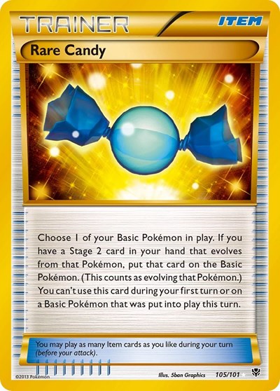 Rare Candy #105 Plasma Blast