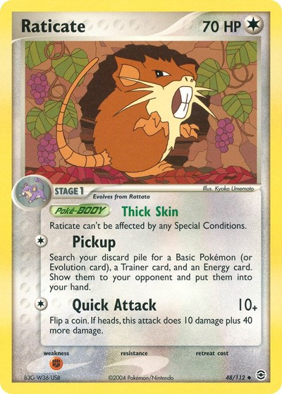 Raticate #48 FireRed & LeafGreen