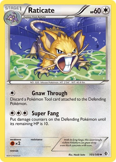 Raticate #105 Boundaries Crossed