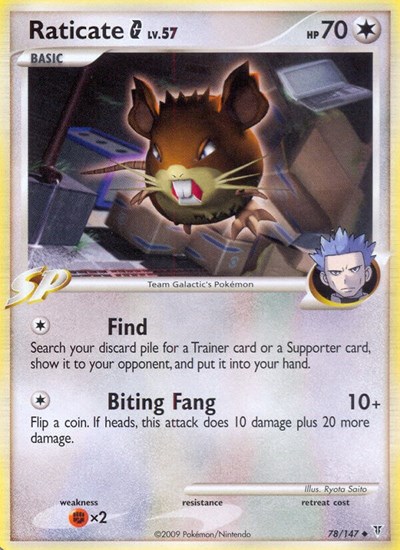 Raticate G #78 Supreme Victors