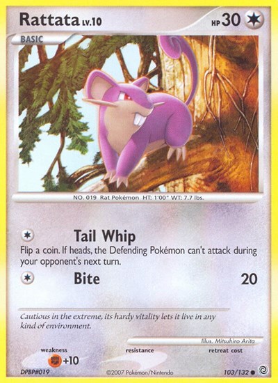 Rattata #103 Secret Wonders