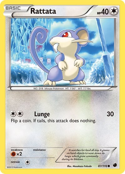 Rattata #87 Plasma Freeze