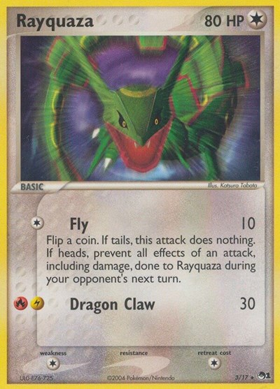 Rayquaza #3 POP Series 1