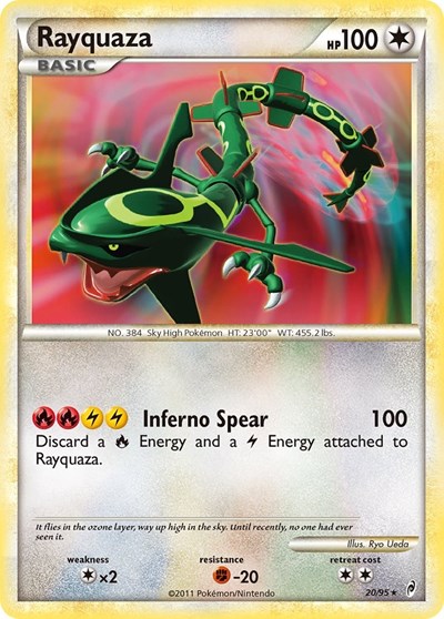 Rayquaza #20 Call of Legends